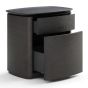 Blade Bedside Table - Smoke Oak by Tommy Franks | Style Our Home