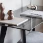 Blake Black Desk by Hudson Living| Style Our Home 