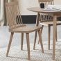 Ilva Oak Spindle Chair (Pair) - Style Our Home