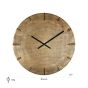 Clock Zane (Gold) by  Richmond Interiors | Style Our Home