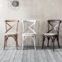 Café White Dining Chair (pair) - Style Our Home