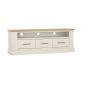 Chartreuse Pale Oak & Antique White Entertainment Unit - Style Our Home