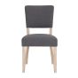 Colbury Fabric Dining Chair - Grey by Aegon Interiors | Style Our Home