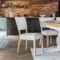 Colbury Fabric Dining Chair - Natural by Aegon Interiors | Style Our Home