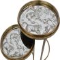 Constellation Map Set of Two Side Tables by Libra | Style Our Home