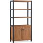 Tall Bookcase With Doors by Hertiance Furniture | Style Our Home