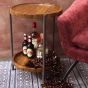 Delamere Bedside Table with Shelf 