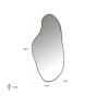 Mirror Alton (Brushed Gold) by  Richmond Interiors | Style Our Home