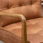 Humber Armchair Vintage - Brown Leather - Style Our Home