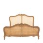Chic Weathered 6ft Kingsize Bed (Cane)