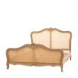 Chic Weathered 6ft Kingsize Bed (Cane)