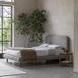 Abott Kingsize Bedstead Stone Grey By Gallery Living | Style Our Home 