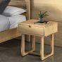 Mella 1 Drawer Bedside Natural By Gallery Living | Style Our Home