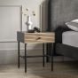 Rowan 1 Drawer Bedside Table By Gallery Living | Style Our Home