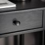 Wycombe Black 1 Drawer Bedside Table  - Style Our Home 