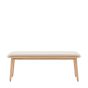 Mella Bench Natural by Gallery Living | Style Our Home