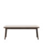 Mella Bench Smoked by Gallery Living | Style Our Home