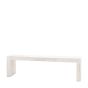 Clarion Dining Bench Whitewash