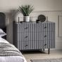 Halton 3 Drawer Chest Grey By Gallery Living | Style Our Home