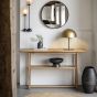 Mella Console Table Natural By Gallery Living | Style Our Home