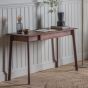 Madrid 1 Drawer Desk Walnut - Style Our Home
