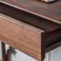 Madrid 1 Drawer Desk Walnut - Style Our Home
