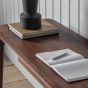 Madrid 1 Drawer Desk Walnut - Style Our Home