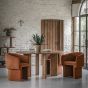 Rowden Armchair Rust By Gallery Living | Style Our Home