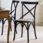 Cafe Palma Black Rattan Dining Chair (a pair) by Gallery Direct | Style Our Home