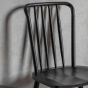 Wycombe Black Dining Chair [pair] - Style Our Home