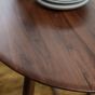 Madrid Oval Dining Table Walnut - Style Our Home 