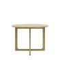 Mella Round Dining Table Natural By Gallery Living | Style Our Home 