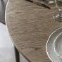 Mella Round Dining Table Smoked By Gallery Living | Style Our Home