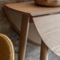 Pirton Folding Dining Table Natural