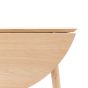 Pirton Folding Dining Table Natural