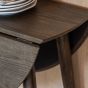 Pirton Folding Dining Table Smoked