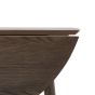 Pirton Folding Dining Table Smoked