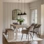 Clarion Dining Table Whitewash 
