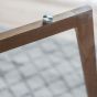 Blake Clear Dining Table by Hudson Living | Style Our Home