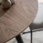 Danbury Walnut Round Dining Table by Hudson Living | Style Our Home