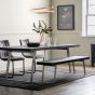 Kansas Dining Table Black Small By Gallery Living | Style Our Home