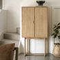 Mella Cocktail Cabinet Natural By Gallery Living | Style Our Home