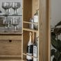 Mella Cocktail Cabinet Natural By Gallery Living | Style Our Home