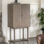 Mella Cocktail Cabinet Smoked By Gallery Living | Style Our Home