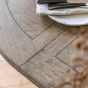 Mustique Round Extending Dining Table - 120cm - Style Our Home