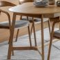 Teatro Oak Extending Dining Table
