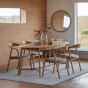 Teatro Oak Extending Dining Table