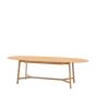 Teatro Oak Extending Dining Table