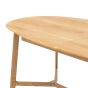 Teatro Oak Extending Dining Table