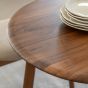 Teatro Walnut Extending Dning Table